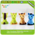 Cheap Customized School Promotional TPR Unicorn Horse eraser